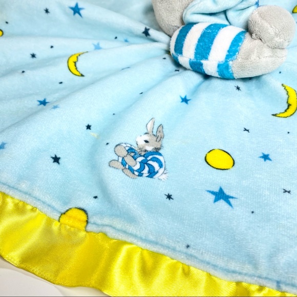 Goodnight Moon Baby Lovey Bunny Security Blanket - Picture 4 of 7